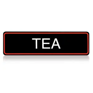 Bravilor Airpot Tea Sticker - ACA107