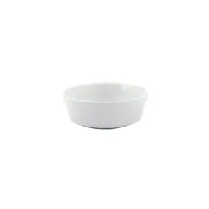 Superwhite Porcelain Round Pie Bowl 13.5x4.5cm 41.4cl 14oz - BH495