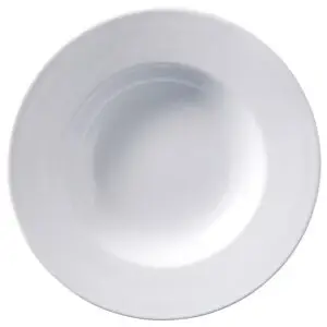 Superwhite Porcelain Soup Plate 23cm - BH550