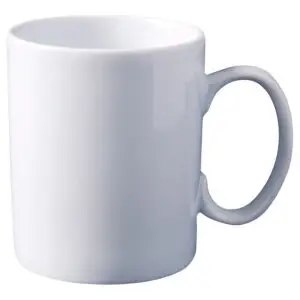 Superwhite Porcelain Mug 34cl 12oz - BH569