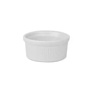 Superwhite Porcelain Round Stacking Ramekin 7.5cm - BH605