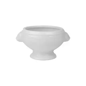 Superwhite Porcelain Lion Head Soup Bowl 43cl 15oz - BH620