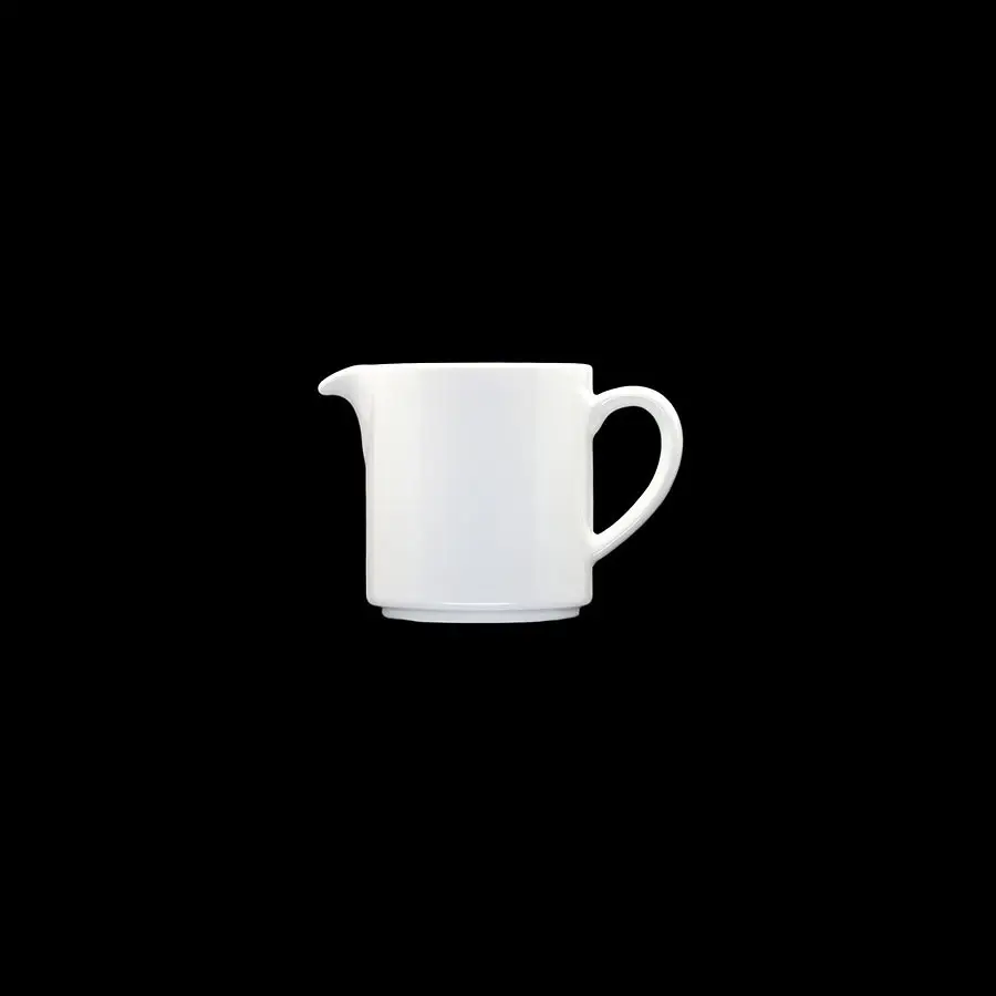 Crème Monet Vitrified Porcelain White Jug 15cl 5oz - BH791