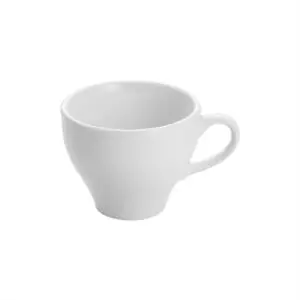 Artisan Crème Vitrified Fine China White Grande Cup 45cl - BI863WH