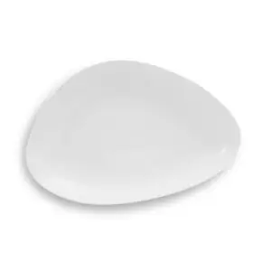 Artisan Crème Vitrified Fine China White Island Plate 21cm - BK503WH