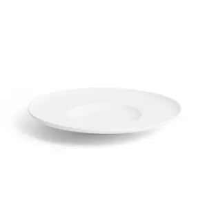 Ariane Privilege Vitrified Porcelain White Round Gourmet Plate 28cm 11in - BK510