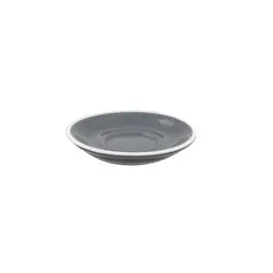 Superwhite Café Porcelain Grey Round Saucer 11cm - BN440