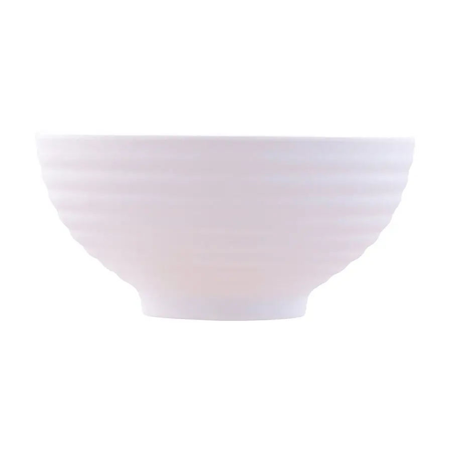 Arena Mirage Melamine White Round Embossed Bowl 11.5cm - BO838WH