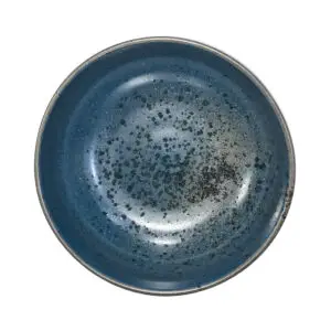 Artisan Tempest Vitrified Stoneware Blue Round Bowl 15cm - BQ921