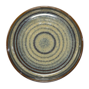 Artisan Lagoon Vitrified Fine China Blue Round Tapas Bowl 12cm 17cl - BQ953