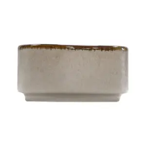 Artisan Lagoon Vitrified Fine China Blue Round Butter Ramekin 7cl - BQ964
