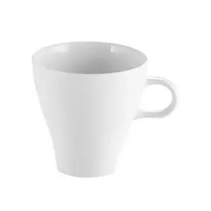 Ariane Point Vitrified Porcelain White Espresso Cup 3oz 9cl - BT039