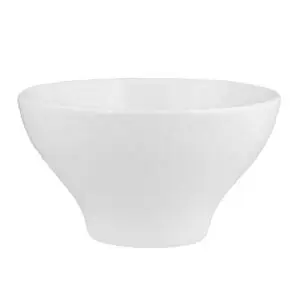 Ariane Crackle Vitrified Porcelain White Round Side Bowl 12cm 4 3/4in - BU317