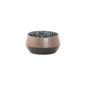 Artisan Galaxy Vitrified Stoneware Black Round Side Bowl 12cm 4 3/4in - BU659