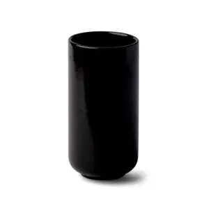 Ariane Midnight Vitrified Porcelain Black Highball 31cl 11oz - BU820