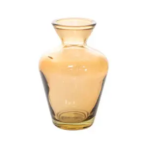 Glacial Table Tapered Plain Vase Copper 7 x 11cm - CH920