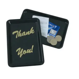 Lockhart Bill Presenter & Tip Tray - Thank You - D1545