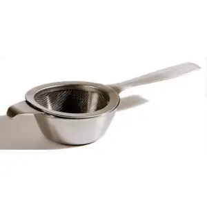 Lockhart Cathay Tea Strainer And Bowl Stainless Steel - D2008