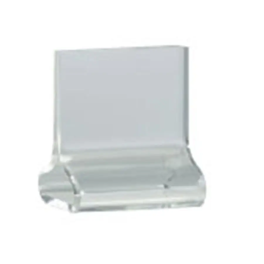 Lockhart T Shape Menu Holder Clear Perspex 5 x 5cm - D2063