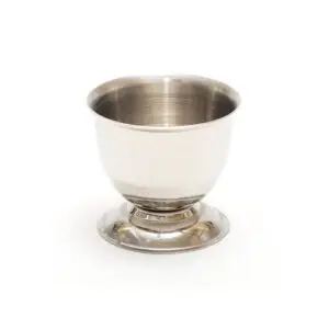 Lockhart Egg Cup With Foot Stainless Steel Round - D2698