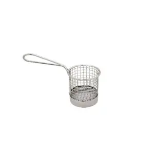Signature Collection Mini Spaghetti Basket Stainless Steel 8 x 8cm - D6631