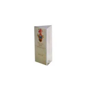Lockhart A4 Menu Holder Clear Acrylic 3 sided - D7553