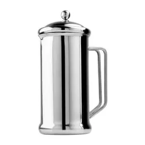 Cafetiere 8 Cup Mirror Polished Stainless Steel - D9902