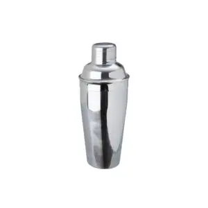 Lockhart Silver Stainless Steel Deluxe Cocktail Shaker 750ml - DD693