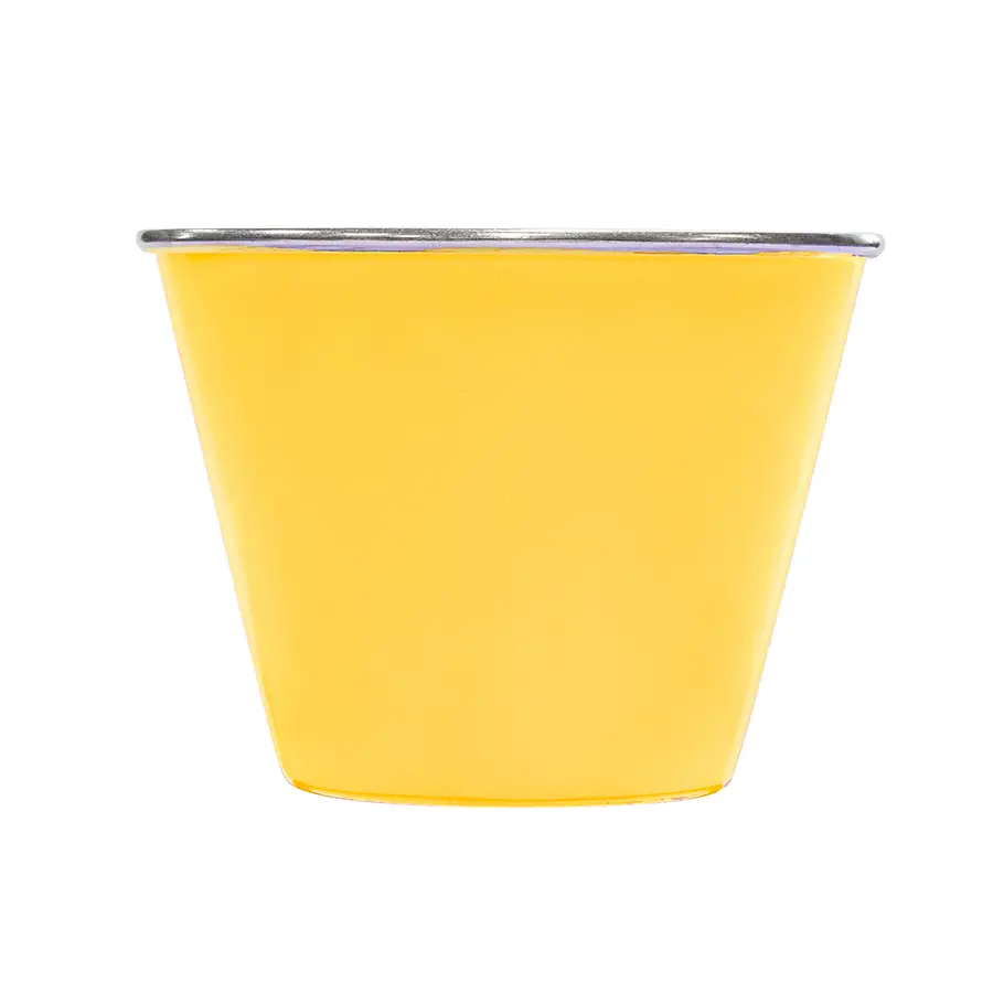 Arena Midas Stainless Steel Yellow Round Ramekin 4oz - DN566
