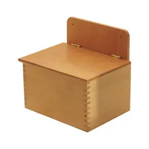 Large Wood Salt Box 5.5lb - E3082