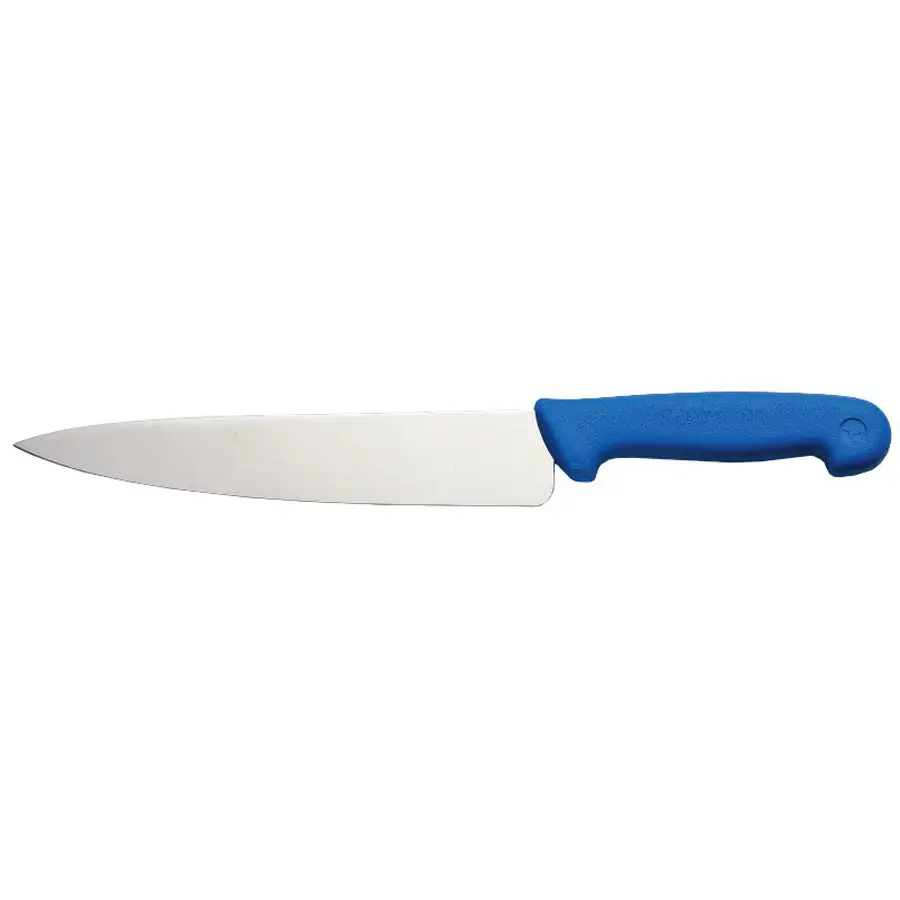 Prepara Cook Knife 10in Stainless Steel Blade Blue Handle - E4103
