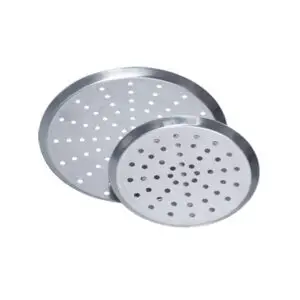 Perforated Pizza Pan Tapered Sides 9x0.75in - E4690