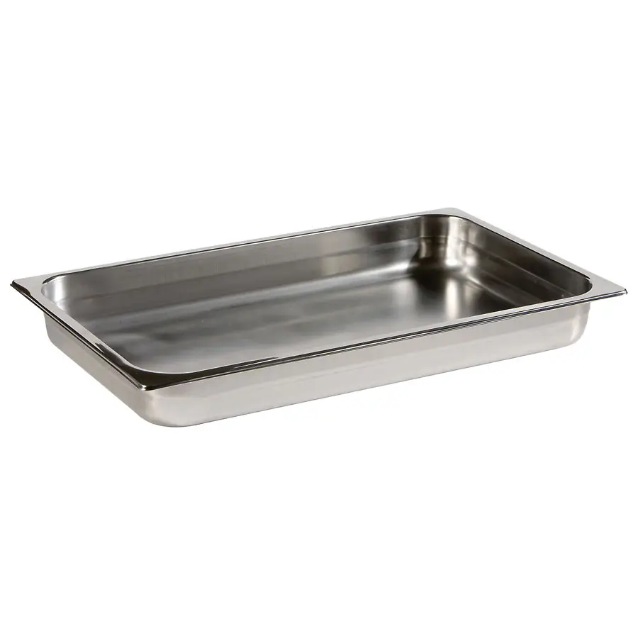 Prepara Stainless Steel 2/1 Gastronorm Pan 40mm - E4730
