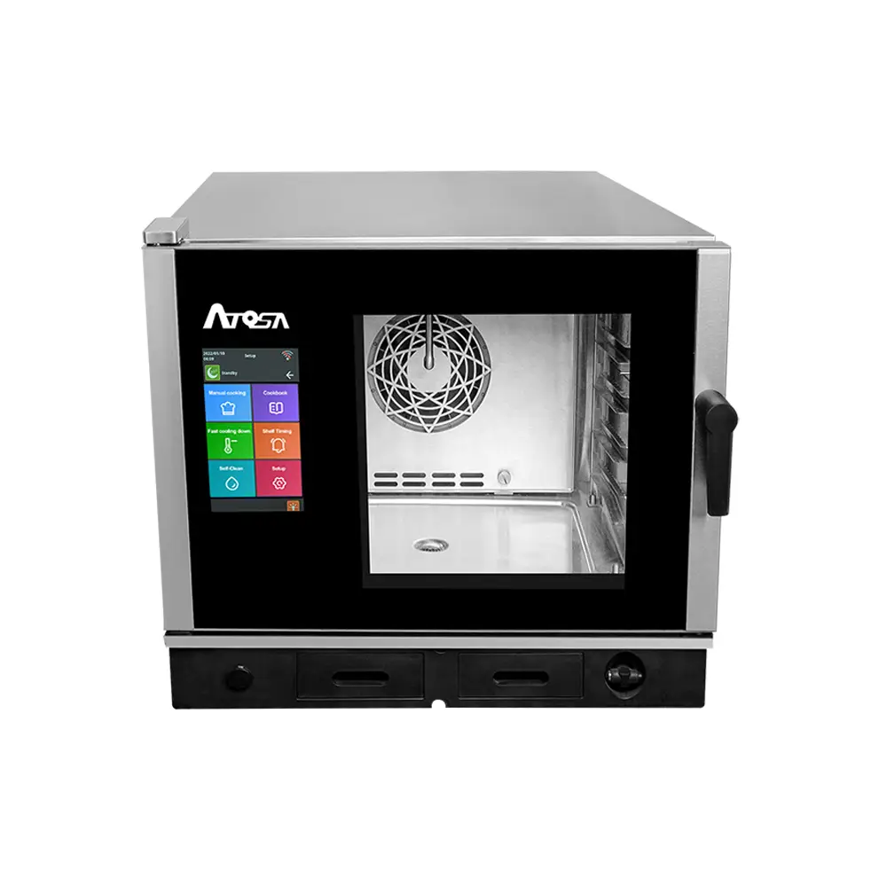 Atosa Electric Combi Oven for Gastronomy Use: 5 x GN 1/1 Trays - Image 5