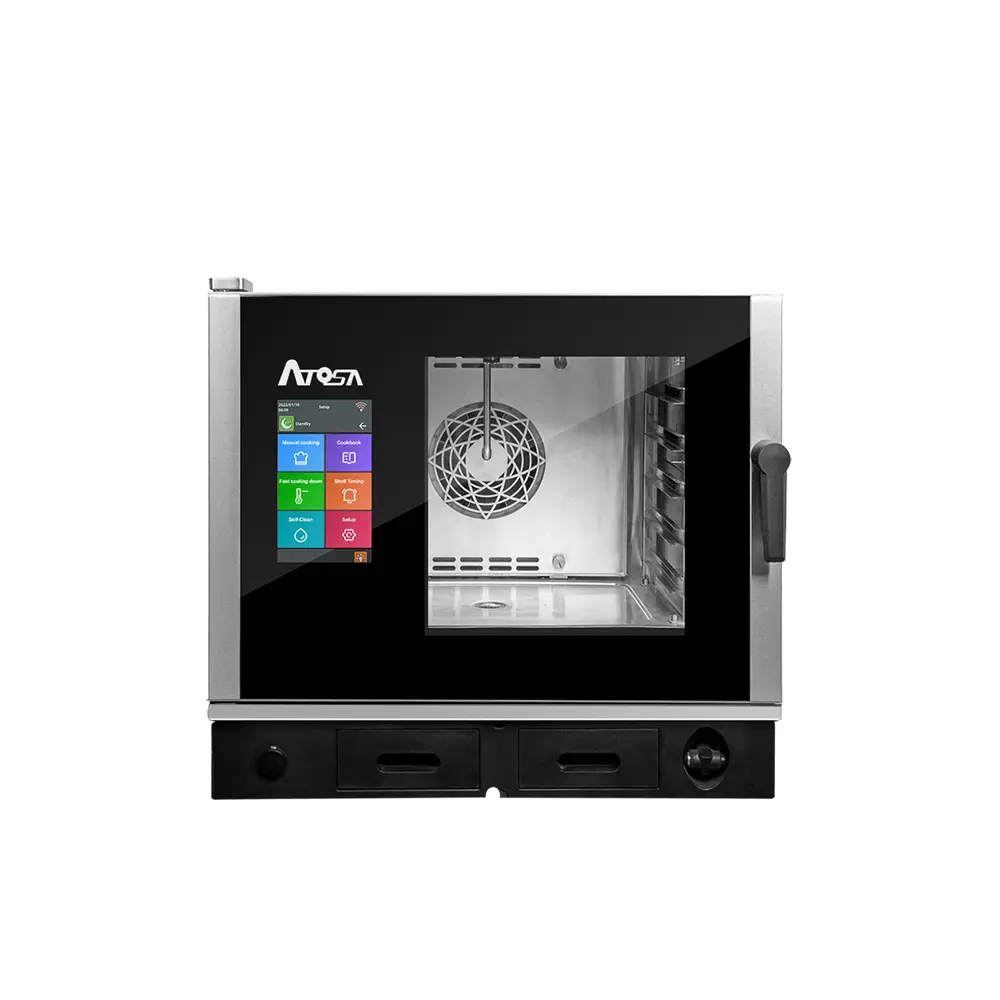 Atosa Electric Combi Oven for Gastronomy Use: 5 x GN 1/1 Trays