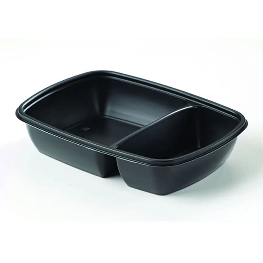 Rectangular PP Container 2 Comp. 300 Per Case - FA952