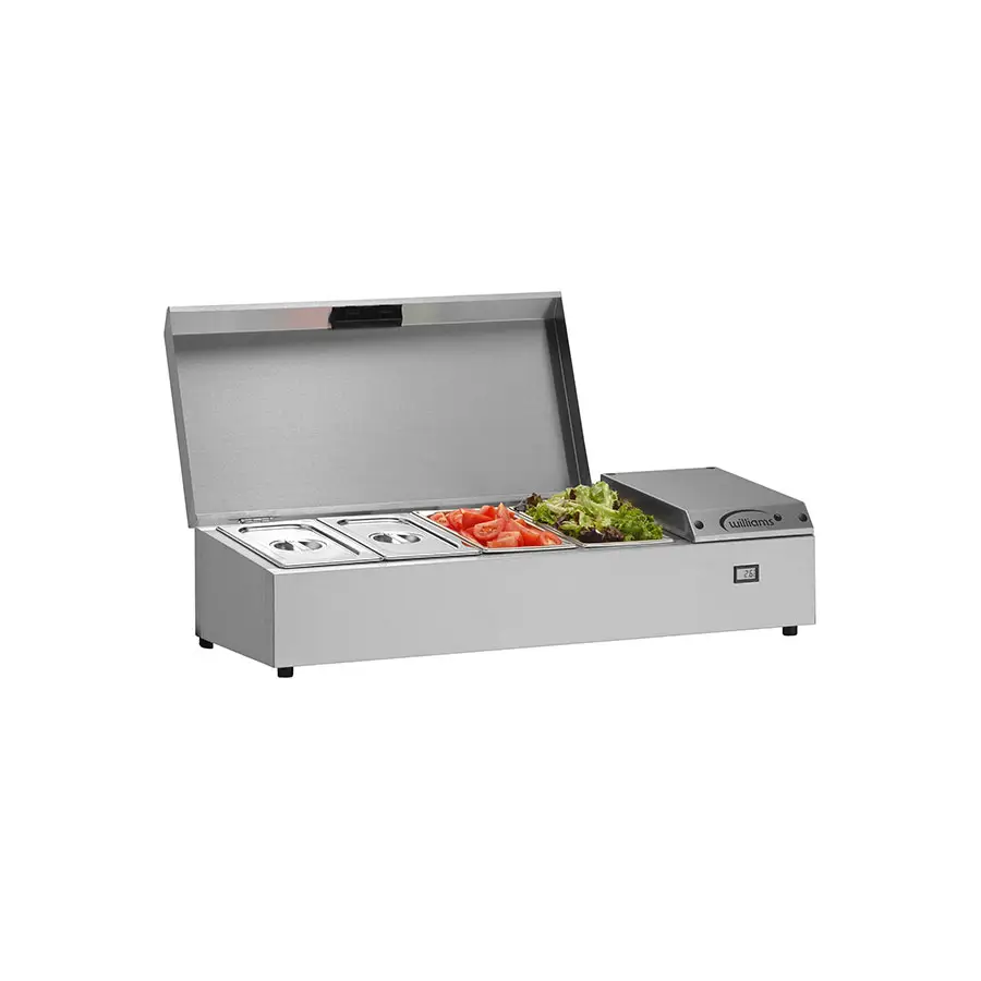Williams TW9 Thermowell Prep Well - 4 x 1/3 Gastronorm Pans - HE0087