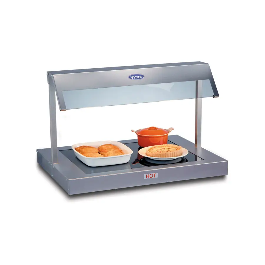 Victor HDU20ZGX Heated Display Unit with Gantry & Glass Top - HE1293