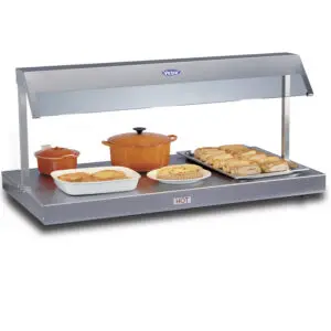 Victor HDU30ZX Heated Display Unit with Gantry & Stainless Steel Top Top - HE1294