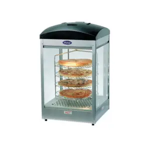 Victor HMU50PIZA Pizza Merchandiser - 4 Tier - Rotary Rack - HE2157