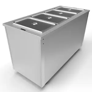 Versicarte Pro VC5BM Bain Marie Hotcupboard - 5 x 1/1 GN - HEF842