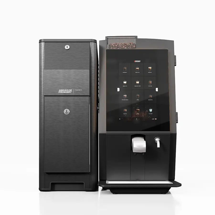 Bravilor Esprecious 11L Fresh Milk Generation 2 Bean to Cup Machine - including Fridge - HEG860