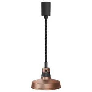 Roband PR30BZ Pendant Heat Lamp - Bronze - 300W Quartz - HEH263