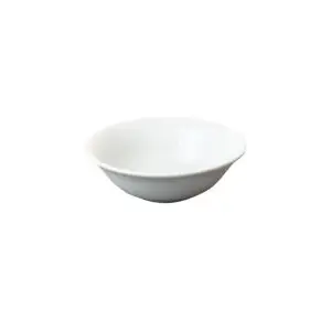 Great White Porcelain Round Oatmeal Bowl 16cm - PRBG834