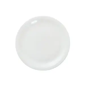 Great White Porcelain Round Narrow Rim Plate 22cm - PRBG853