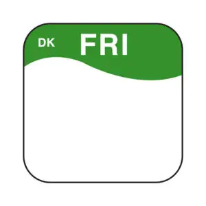 Label Friday Permanent Square 19mm - SP0498FRI