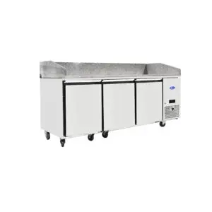 Atosa Pizza Counter 3 Doors with 2000mm VRX unit & GN Pans 100mm EPF3485GR + VRX2000/330