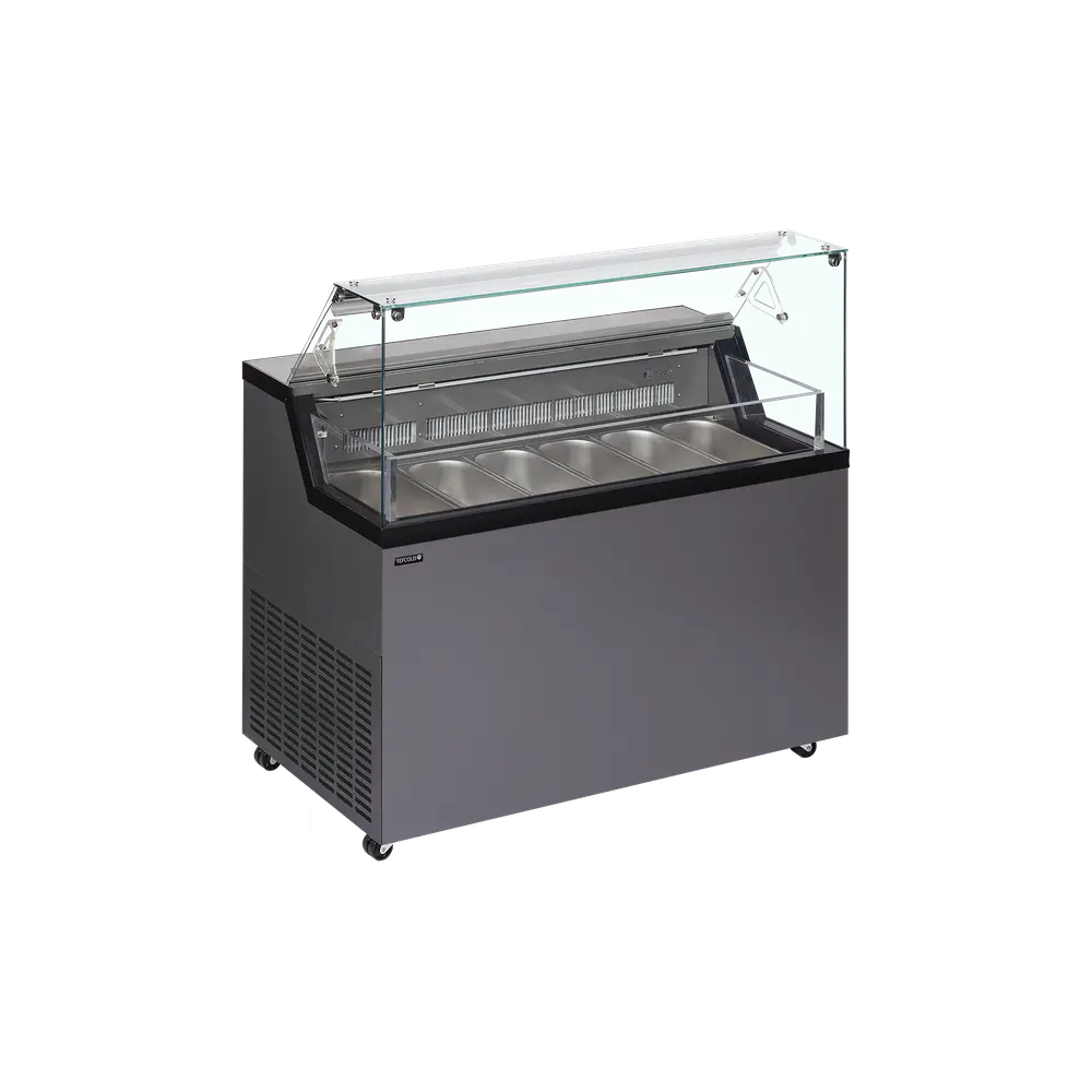 TEFCOLD MIRABELLA 6 Scoop Ice Cream Display