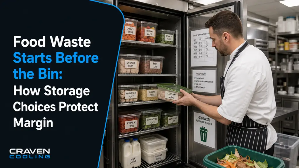 Food Waste Starts Before the Bin: How Storage Choices Protect Margin