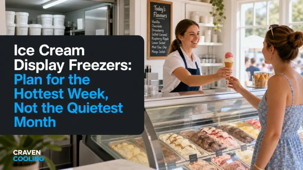 Ice Cream Display Freezers: Plan for the Hottest Week, Not the Quietest Month